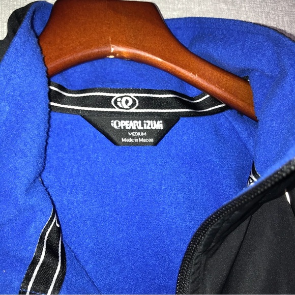 iPEARL iZUMi Mens Blue and Black Full Zip Fleece Lined Jacket - Picture 4 of 7